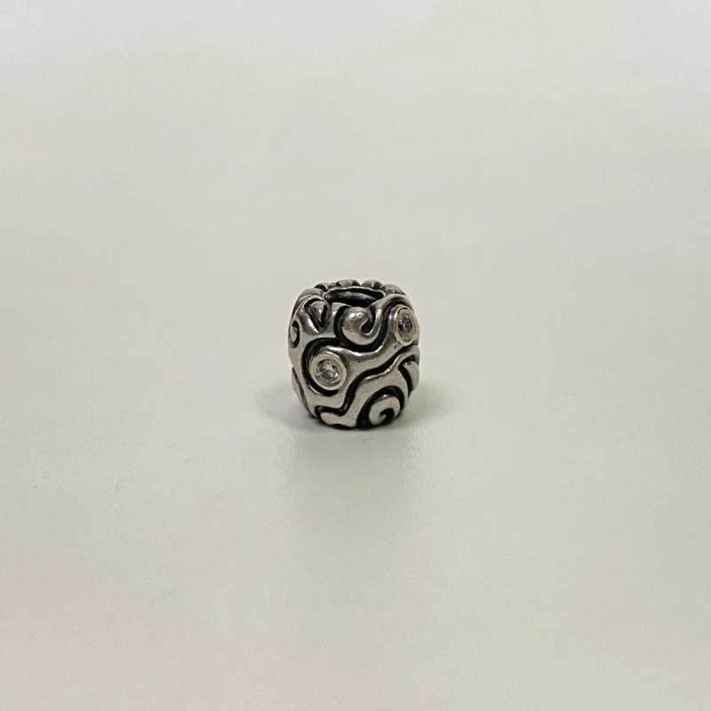 Authentic Pandora Sterling Silver Honey Day Dream CZ Bead 790548CZ