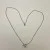 Diamond Pendant With A Neck Chain. Mounting is Made of 14 Kt Gold