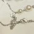 Swarovski Crystal long Necklace 42in Long