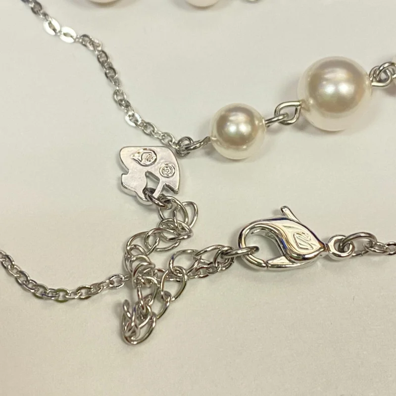 Swarovski Crystal long Necklace 42in Long