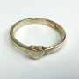 Tiffany & Co. Sterling Silver Paloma Picasso Modern Heart Ring Size 14.25