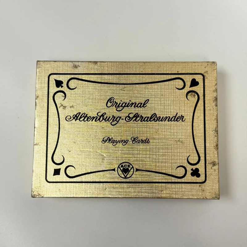 1970s Altenburg-Stralsunder 2 Deck Playing Cards West Germany Original Box