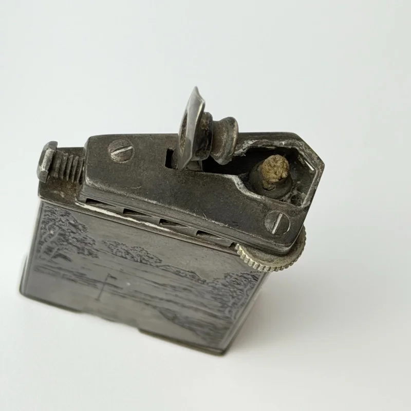 Clark Lighter Rare Vintage 1920's Lighter Sterling Silver Pat. July 27 1926