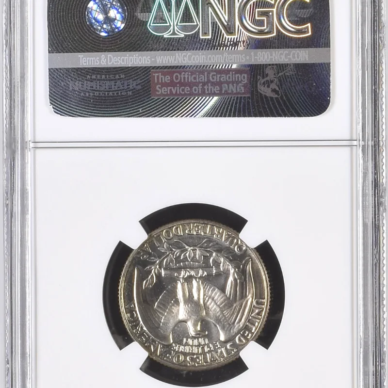 NGC 1967 SMS George Washington 25c MS 67 Mint Coin