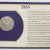 1888 O The U.S. Morgan Silver Dollar Collection Card & Postal Stamps $1