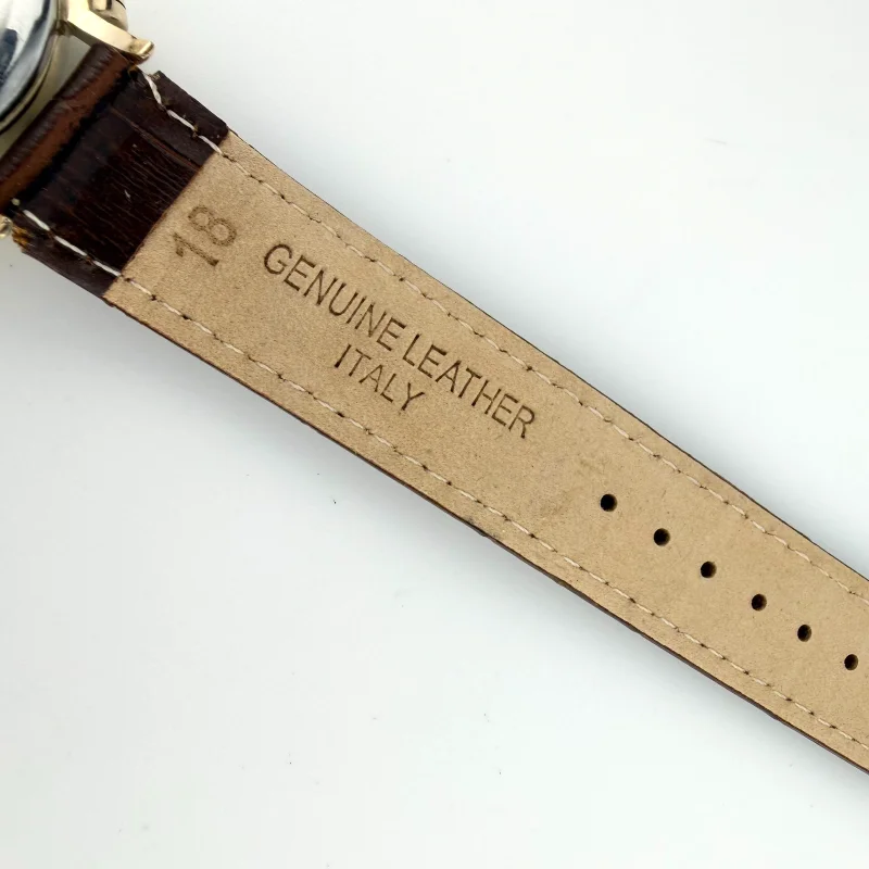 Vintage Benrus 10K Gold Plate Calendar Watch Day Date Mechanical Working