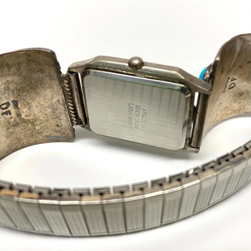 Sterling Silver and Turquoise Arenix Watch Japan Movement