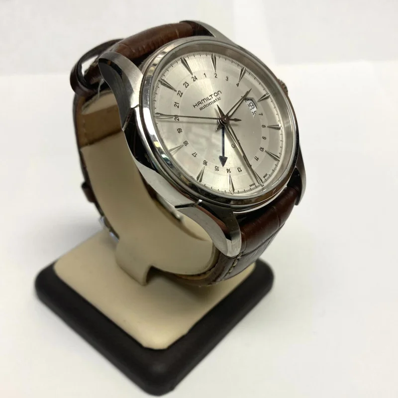 Hamilton Jazzmaster Traveler GMT Men's White Dial/Steel Case
