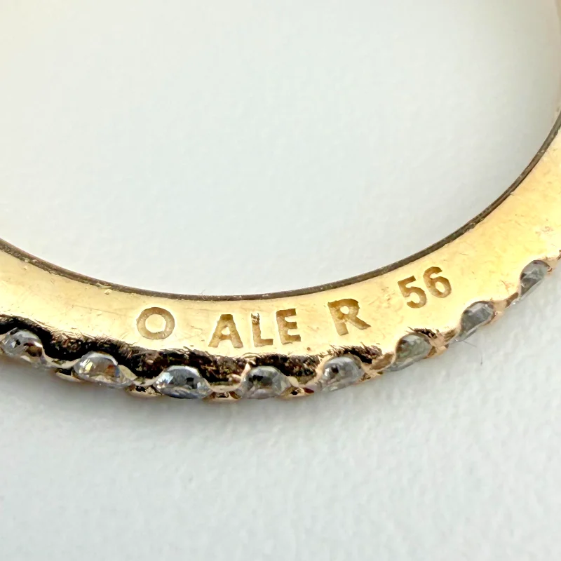 Pandora Timeless Elegance Square Sparkle Halo Ring Gold Plated Clear Stone CZ