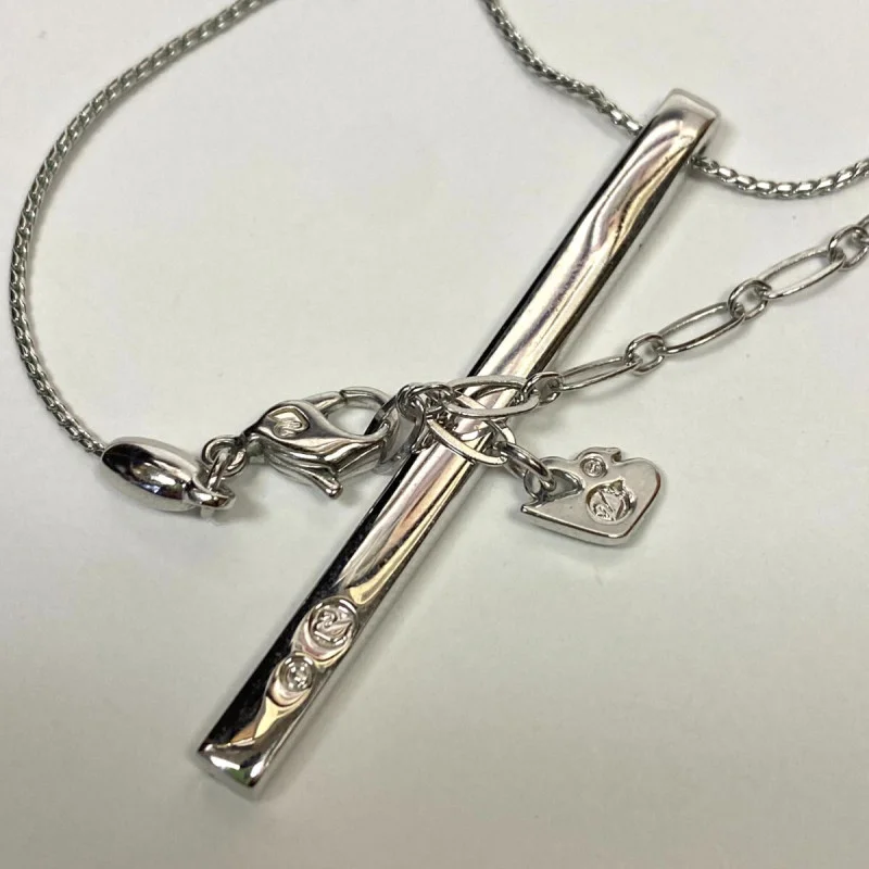 Swarovski Crystal Bar Necklace