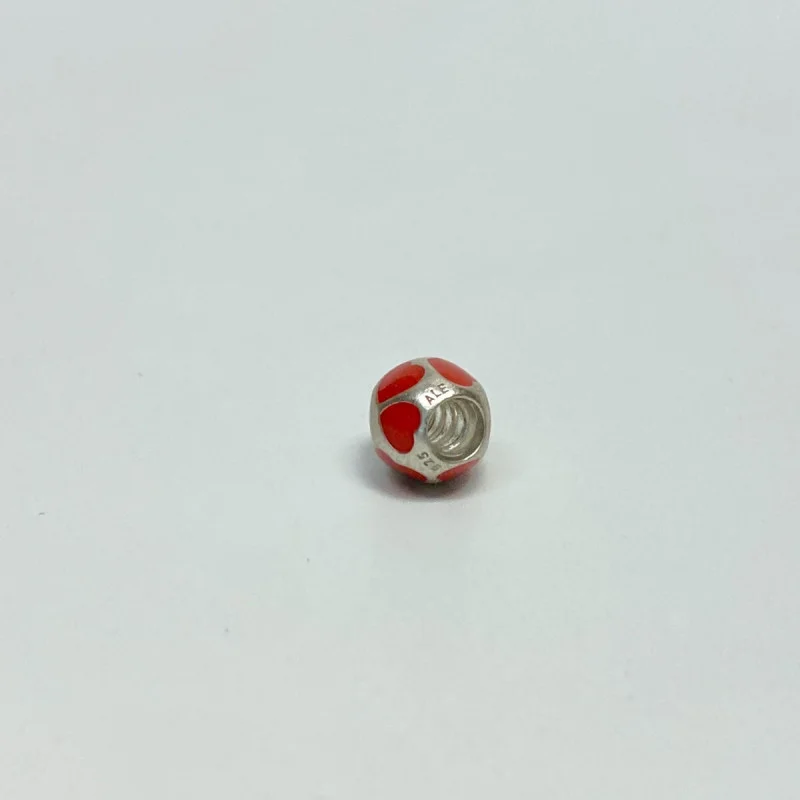 Pandora Love You Red Enamel Hearts Charm 790543EN17