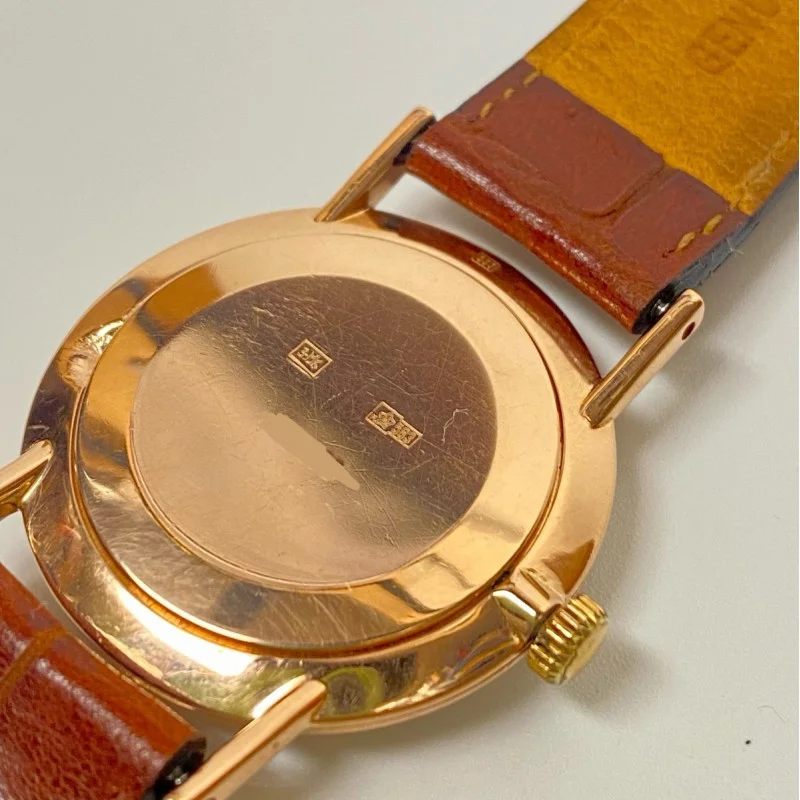 Raketa Soviet Union Man Wristwatch 14k Solid Gold