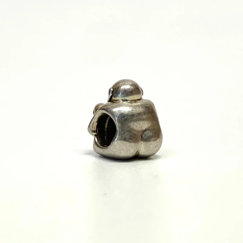 Retired CHIMP FAMILY Genuine PANDORA Silver MOM MONKEY & Baby Charm 790422