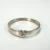 Tiffany & Co. Sterling Silver Paloma Picasso Diamond Modern Heart Ring Size 12