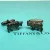 Tiffany & Co. Sterling Silver Bull Bear Cufflinks