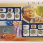1979 Uncirculated Mint Set Postal Commemorative Society Coins & Stamps Panel