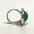 Vintage Sterling Silver Turquoise Ring Size 6.5