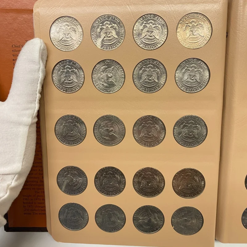 DANSCO ALBUM #7166 1964-2017 Kennedy Half Dollars Set of 88 Coins (1964-2011)