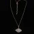 Silver 925 and White Sapphire, Celestial Protector Eye Chain Pendant 18 inches