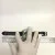 Locman Stainless Steel 2.5 ct White Round Cut Black Dial With Black Band Watch