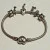 PANDORA STERLING SILVER 925 3.11 INCHES 6 CHARM PENDANTS