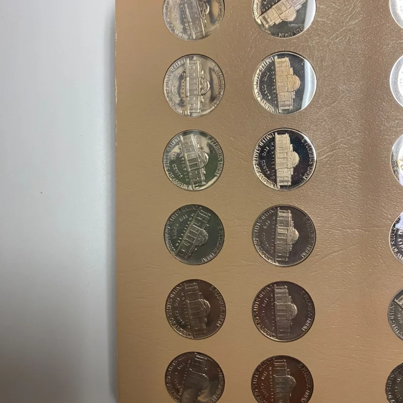 Dansco Album 7113 Jefferson Nickels 1938-1976 Coin Collectors, 158 coins