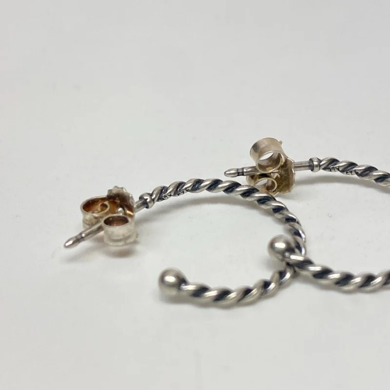 Pandora Compose Earring Collection Small Hoops Sterling Silver