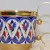 Russian silver 925 & 24k Gold Plated, Tea Cup Holder Enamel Filligree