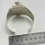 Vintage Sterling Silver Turquoise & Coral Spinner Cuff Bracelet Handmade
