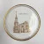 Vintage Orrefors Crystal Sweden Christ Church Limited Edition Plate w/ Box