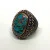 Bora Sterling Silver Ring With Turquoise Size 8