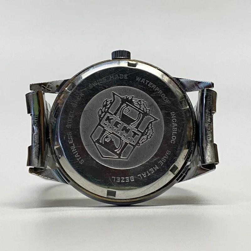 VINTAGE KENT 17JEWELS WATER PROOF SWISS WATCH 36mm