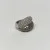 One Lady's Champagne And White Diamond Ring Mounting in Made of 18kt White Gold
