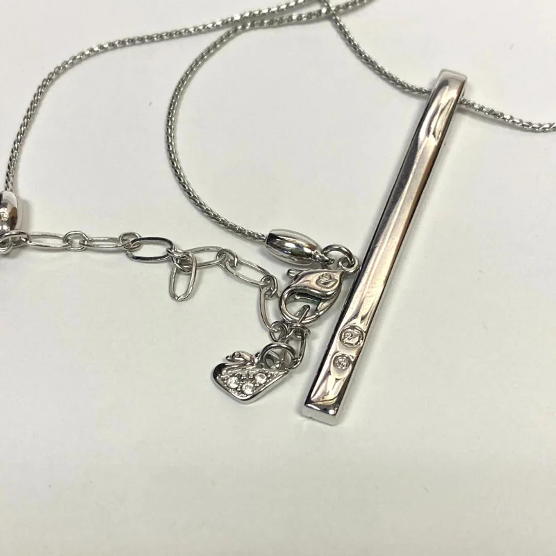 Swarovski Crystal Bar Necklace