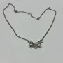Diamond Pendant With A Neck Chain. Mounting is Made of 14 Kt Gold