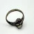 Navajo 925 Sterling Silver Vintage Blue Turquoise Ring - Size 7