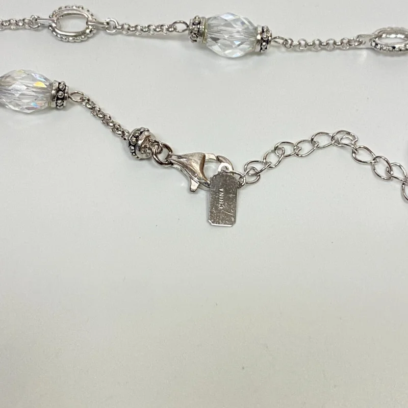 Finola 925 Silver Chain Necklace 18"
