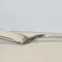 Antique Designed Solid Sterling Silver, Cheese Knife. 7 Inches