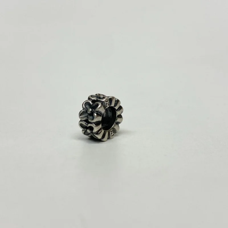 Retired PANDORA ALE 925 Sterling Silver Aloha Flower Spacer 790498 Bead Charm