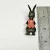 BUNNY FIGURINES SET ONE HAS FLOWERS IN HAND