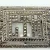 Vintage Art Deco Sterling Silver Marcasite Pin Brooch Initials CTW