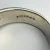 925 Silver Belt Buckle Ring with 14K Gold Buckle Detail and Sapphires - Size 10