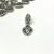 Authentic Pandora Sterling Silver Red CZ Pave Heart Dangle Charm
