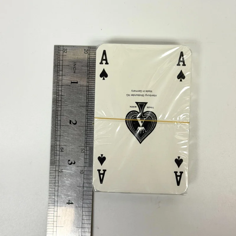 1970s Altenburg-Stralsunder 2 Deck Playing Cards West Germany with Gold Pattern