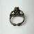 JAMES YESBERGER VINTAGE 70'S STERLING SILVER FROG/PRINCE RING SIZE 8