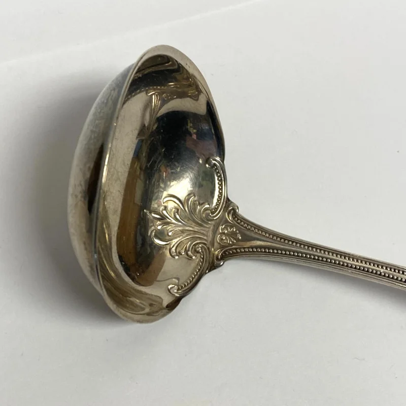 Antique Hess & Culbertson Sterling Silver Ladle 6.5 Inches
