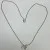 Diamond Pendant With A Neck Chain. Mounting is Made of 14 Kt Gold