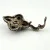 Vintage Thai Sterling Silver Black Onyx Marcasite & Achroite Tourmaline Pendant 