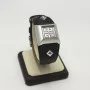 Givenchy GV.5238L Swiss Made Women’s Quartz Watch Black Leather 4G Silver Tone