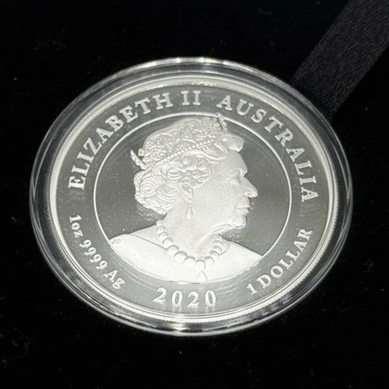 2020 Perth Mint End of WWII 75th Anniversary 1oz .9999 Silver Proof Coin OGP COA